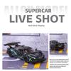 1/32 Apollo IE Sports Car Model Metal Die Cast Body Sound and Light Ornament Children's Toy Car Boys Gift Halloween Toys