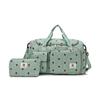 Strawberry Travel Carryall Large Capacity Wet And Dry Separation Duffel Bag Crossbody Gym Bag with Shoes Compartment for Fitness Weekender