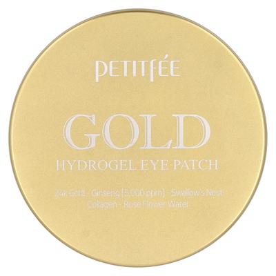 Gold Hydrogel Augenpads, 60 Stück