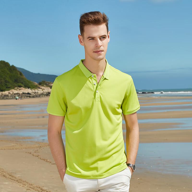 LD-SIMUM Унисекс рубашка-поло с коротким рукавом из ледяного шелка 2XL