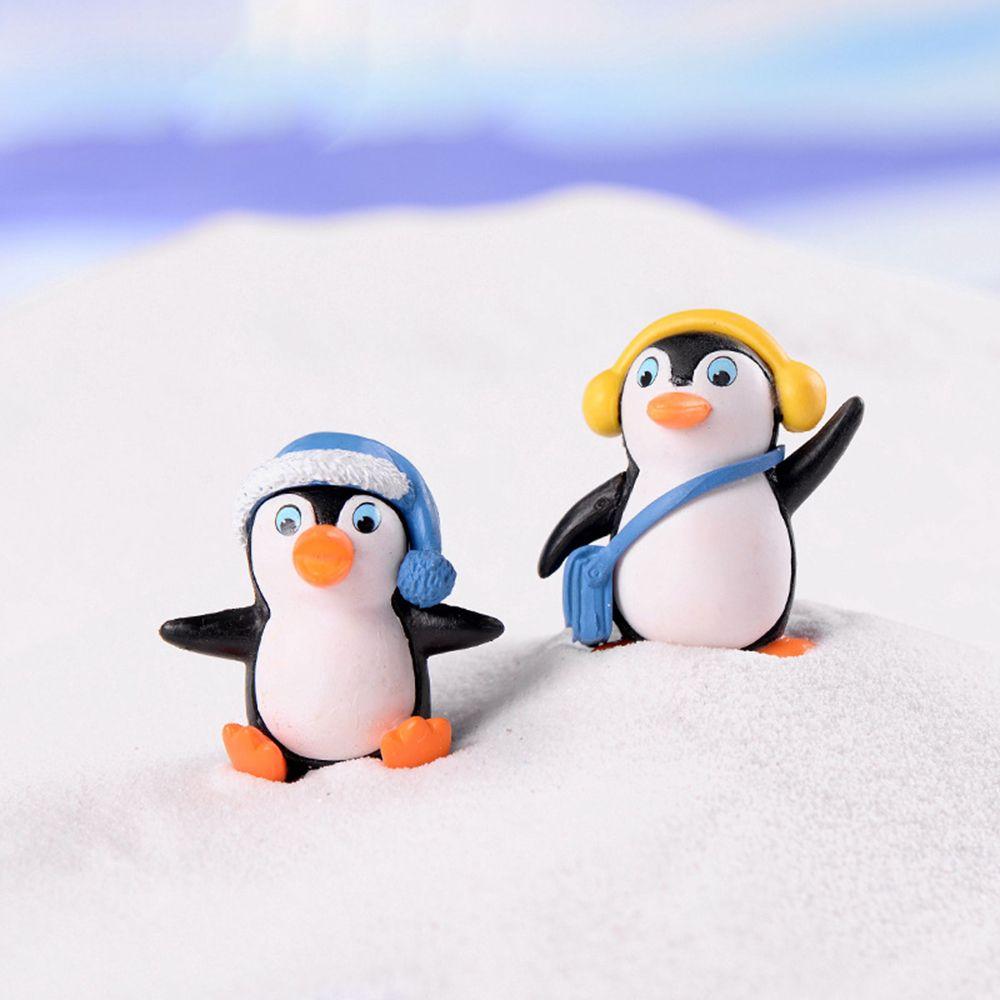 Supplies Penguin Cake Topper Penguin Characters Toys Cake Decoration Penguin Figures Collection