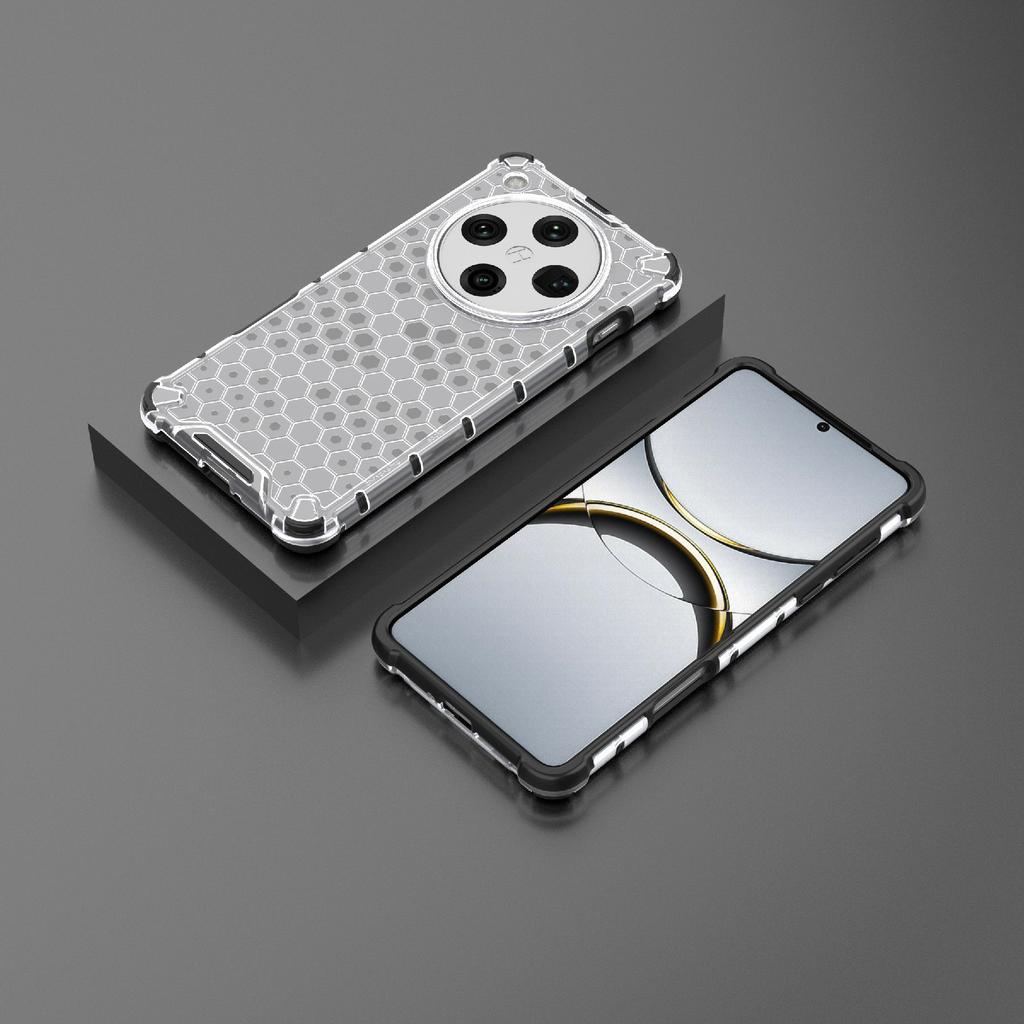 Pro Oppo Find X8 Pro 5G Pouzdro PC+TPU Kryt na telefon Vzor včelí plástve