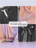 Plus Size Women's Deep V-Neck Lace-Up Dress (130-320 Jin) - Spring Fashion with Hollow Lace Design for fuller figures
