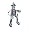 Blechmann Gartenskulptur Eisenornament Sammlerstück Kreative Figur Outdoor Skulptur Blech Holzfäller