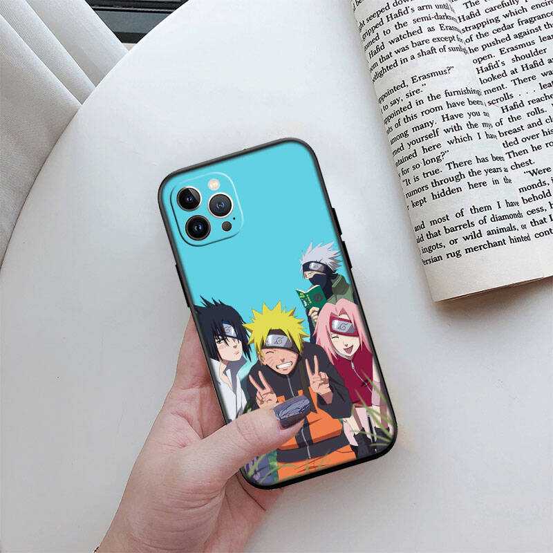 MH12 Anime Naruto Phone Shell for Samsung S20 S21 S22 S23 S24 FE Ultra Plus Lite S21S A55 A07 A17 F06 F16 M06 M16 M56 A36 A37 A57