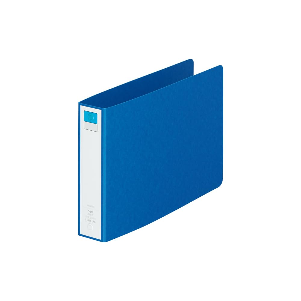 LIHIT LAB Ring Binder B6E Indigo 10-pack F830ai_10