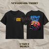 Johnny Bravo Unisex Bawełniane Klasyczne Koszulki z Graficznym Nadrukiem Kobieta Mężczyzna Kreskówka Krótki Rękaw Okrągły Dekolt Codzienne Bawełniane Koszulki Streetwear