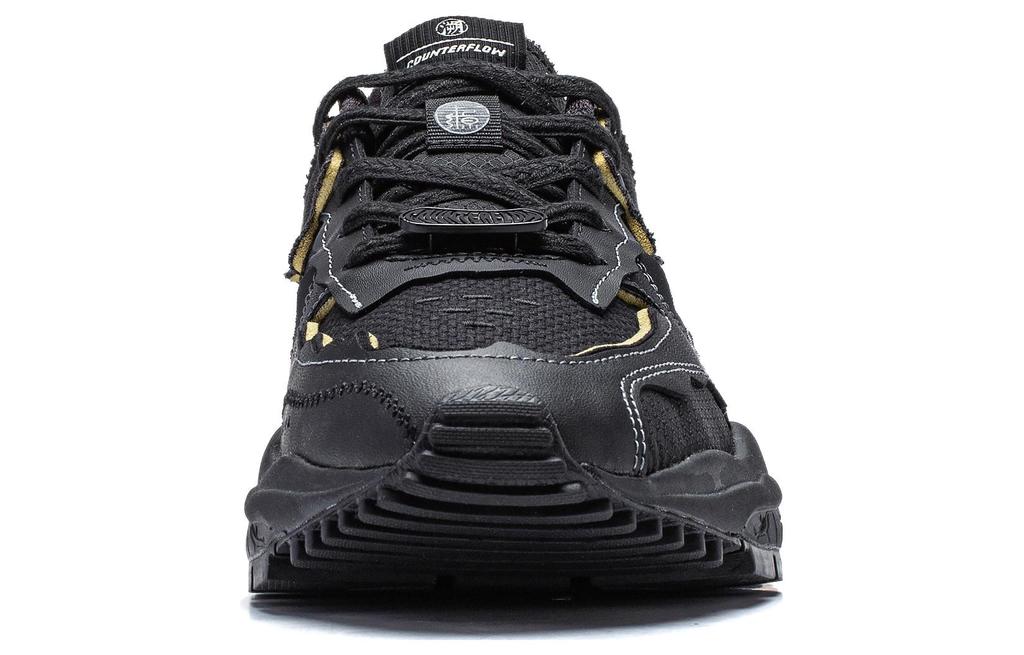 Li Ning CF Origin 2 Slip Resistant Abrasion Resistant Casual Shoes Women's Black AGCT324-1