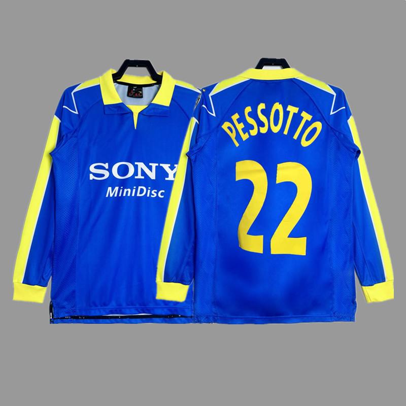Vintage Jersey Football Jersey Juventus Piero Baggio Zidane Pirlo Buffon Nedved Tracksuit