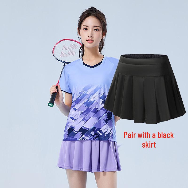 Quick-Dry Breathable Badminton & Volleyball Unisex Training Uniform Set with Printed Numbers
