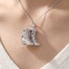 Miniture Jewelry Making Charms Stainless Steel DIY Charm Vintage Cartoon Pendants  Daily Use