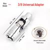 Universal Right Angle Flexible Screwdriver Attachment with Electric Drill Connection