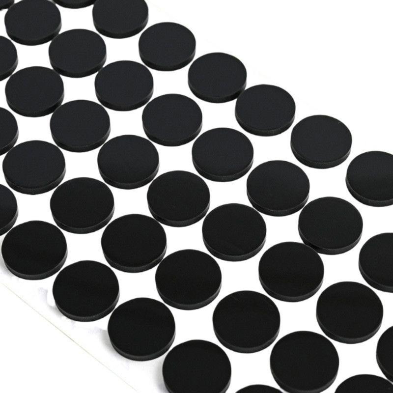 10pcs Round Feet Pad 2/3cm Anti Slip Adhesive Silicone Mat for Game Controller Keyboard Mouse Furniture Shock Absorption