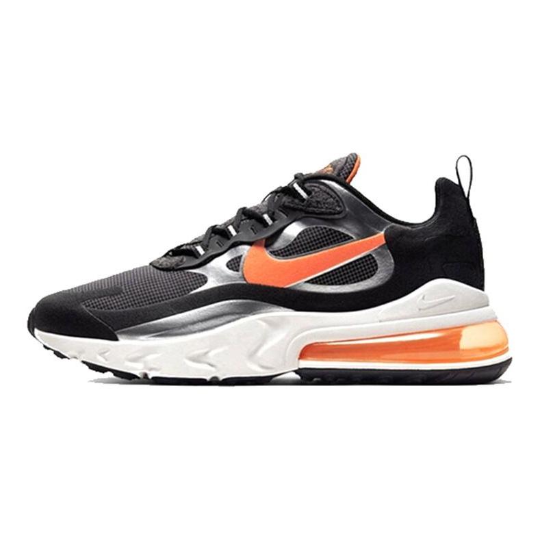 Nike Air Max 270 React Black Total Orange CQ4598-084