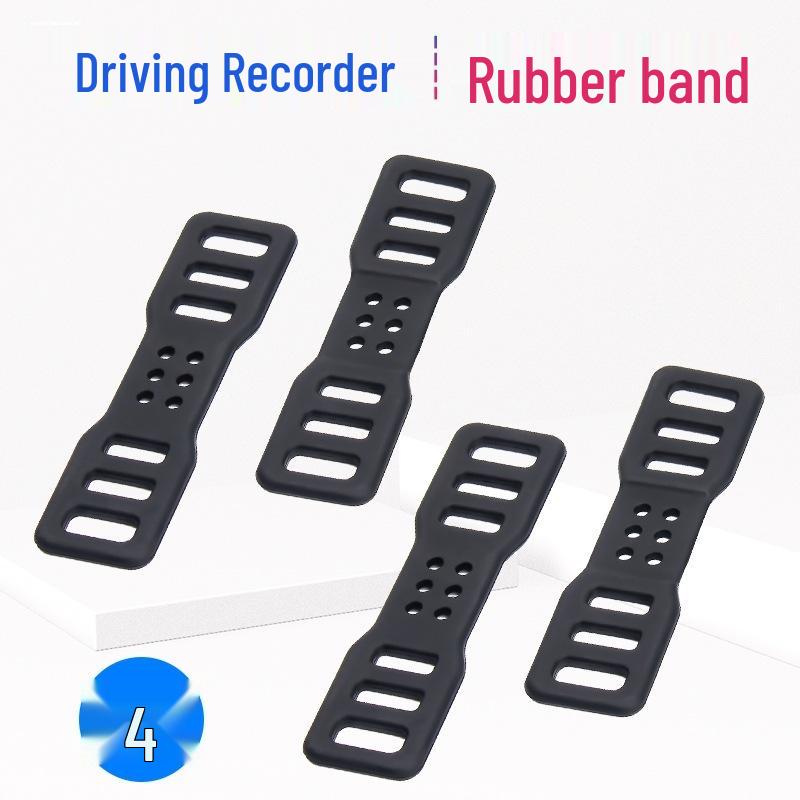 Kamera samochodowa do lusterka wstecznego Gumowy pasek montażowy z klipsem zapinanym na klamrę