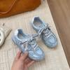 Women's new summer yellow mesh breathable casual shoes flat-soled soft-soled sneakers women's