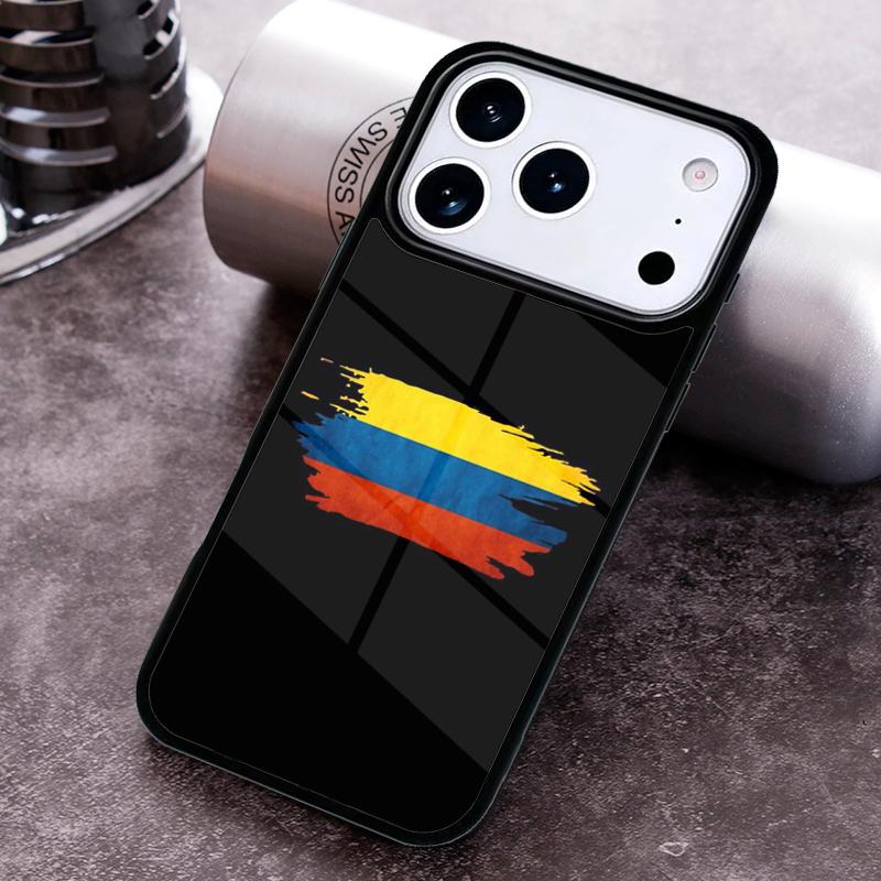 

Чохол для телефону з прапором Колумбії Для iPhone 17 16 15 14 13 12 11 Pro Max Plus 17Air М який силіконовий чохол iPhone Air