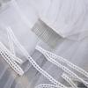 Long Wedding Veil Lace Veils with Hair Comb Wedding Hair Accessories White 2-Layer Wedding Veil