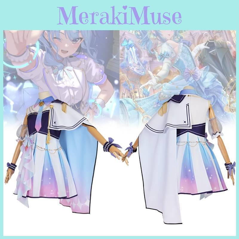 Hoshimati Suisei Cosplay Costume Polyester Fabric Anime Role Play Clothing Girl