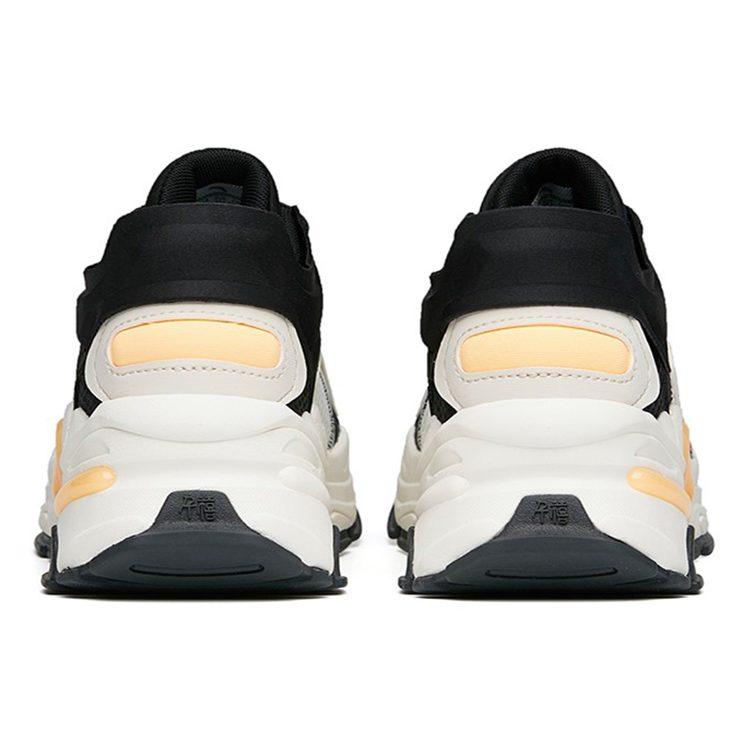 Anta Millennium 3.0 Cushioned Anti-Slip And Wear-Resistant Warm Low-Top Casual Shoes Women's Black White Gray 122148982-2