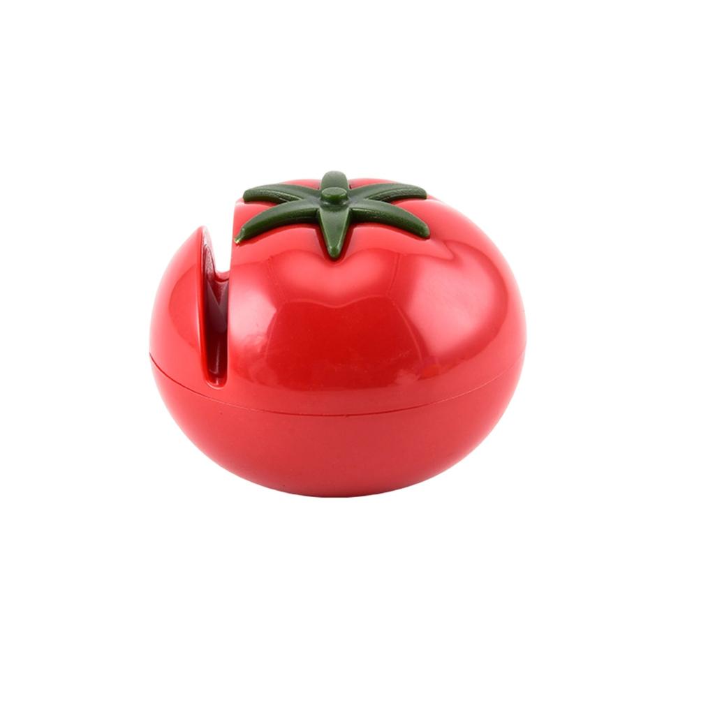Tomato-Shaped Sharpener, Portable Kitchen Sharpening Tool, Fun Gadget Gift