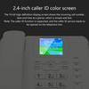 2G Desk Phone 2.4inch Color Display Support Full Netcom with Speed Dials Recording Functions for Trade Shows Home