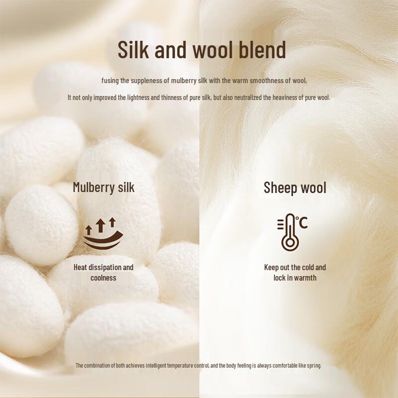 Shanghai Story Paris Plane Tree Silk Wool Triangle Scarf