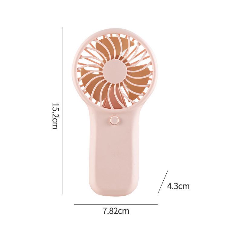 

Jie Ke Portable Mini Handheld Fan for Dorms and On-the-Go Use 7.8 x 4.4 cm рожевий
