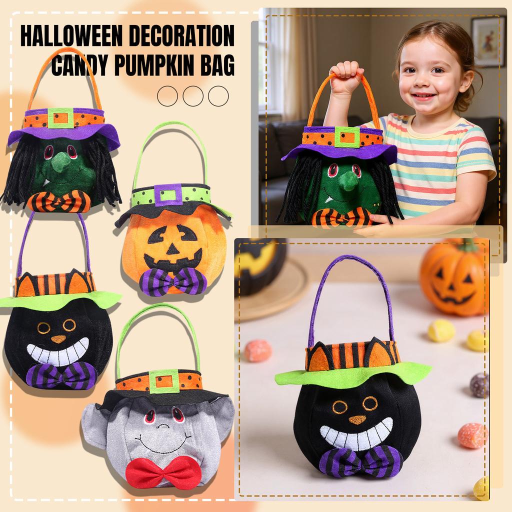 Candy Bucket, Trick Or Treating Bag For Halloween Without Candy