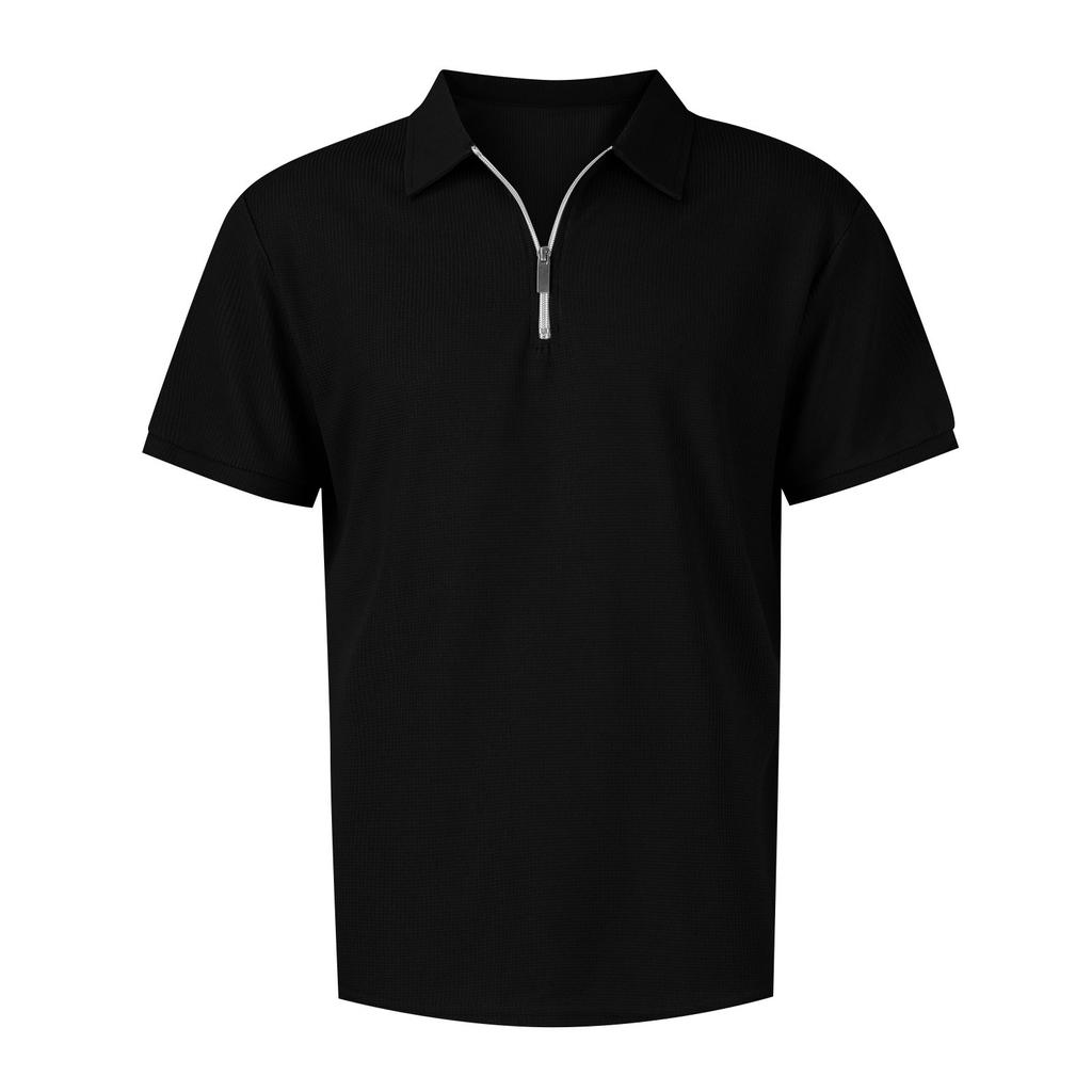 Men's Summer Sleeves Short Sleeve Slim Fit Fashion Breathable Men's Golf Shirt