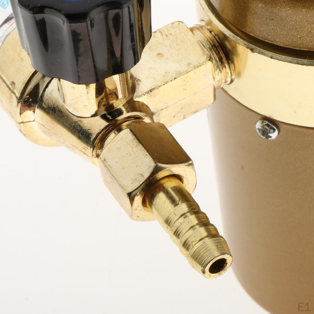 Co2 Manometer Pressure Regulator Mig Tig Meter Control Valve