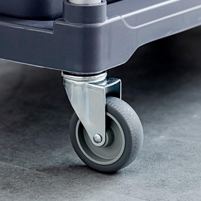 Commercial Restaurant 3-Tier Plastic Utility Cart