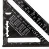 inch Degree Carpenter Triangle Ruler Comfortable to Resistant Easy Carry Professional Multiple