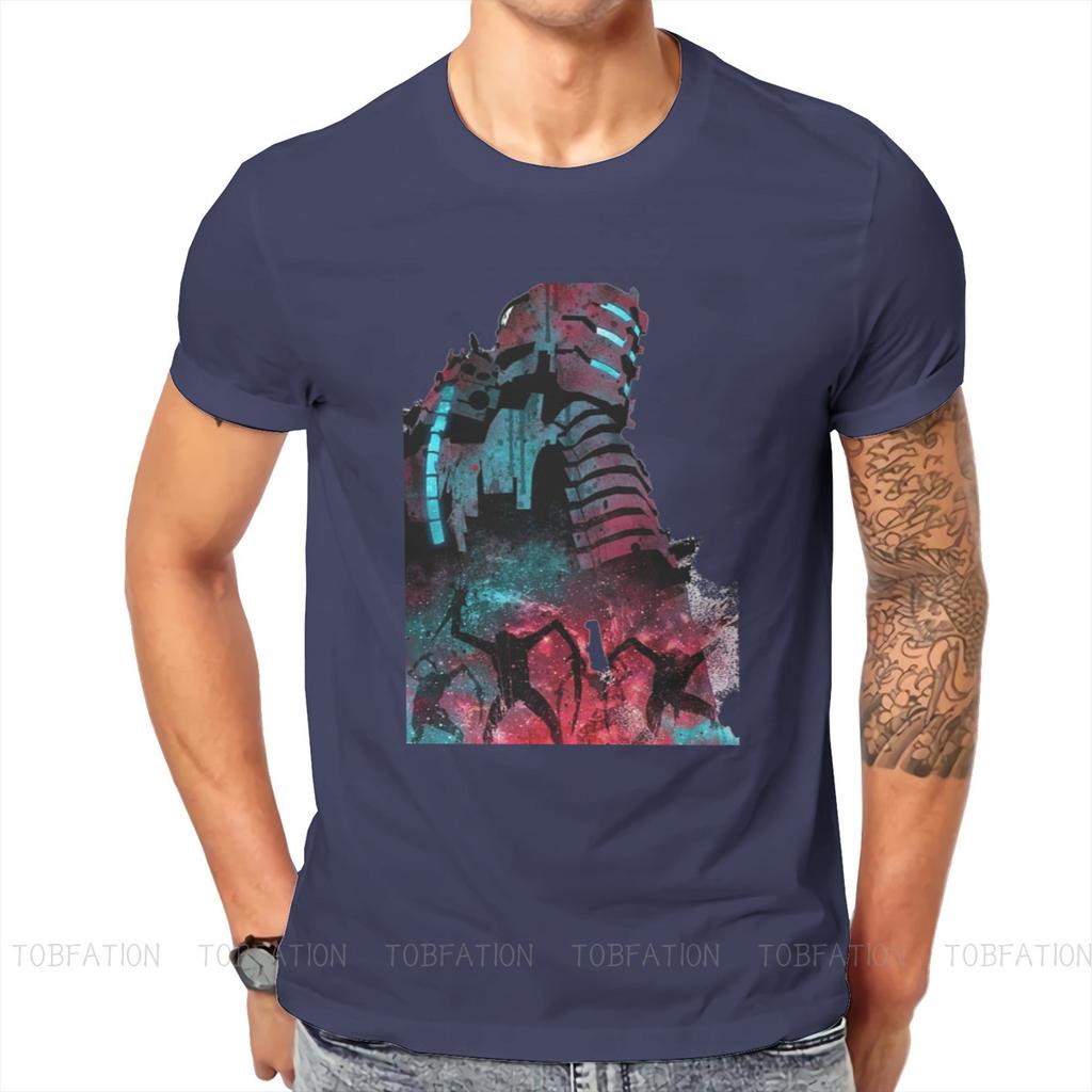 Dead Space Video Game Art T Shirt Classic Teenager Graphic High Quality Tshirt Loose Oneck Men Clothes