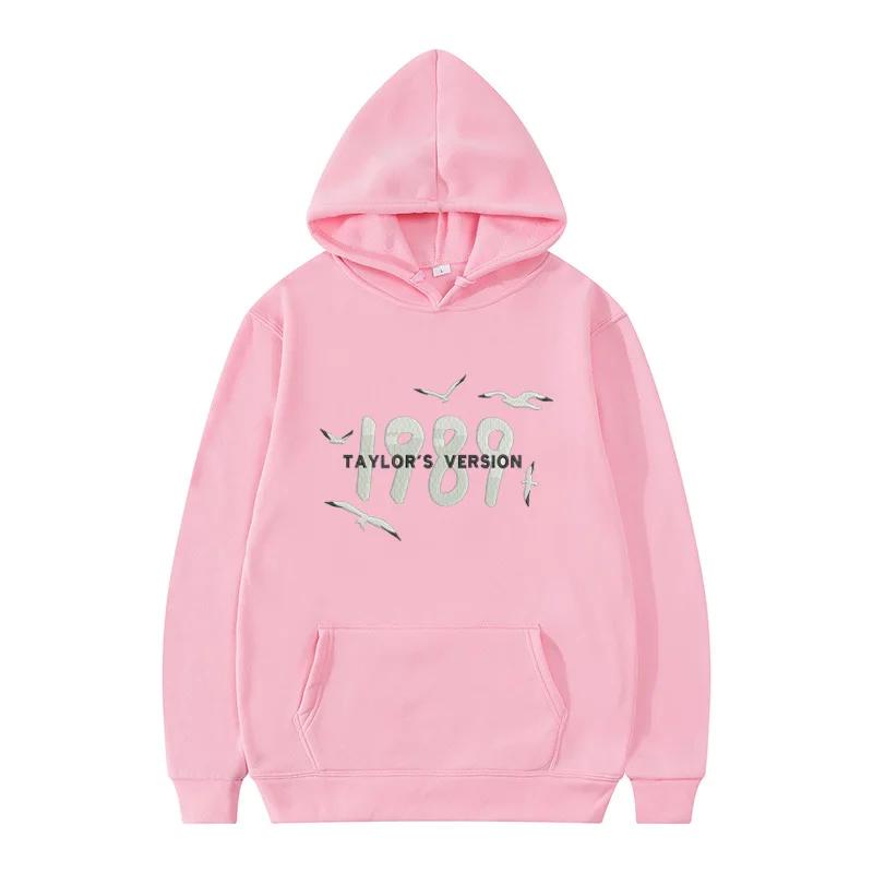 

Autumn Winter Men s Women s Hooded Sweatshirt 1989 Taylor Print Warm Hooded Long-sleeved Casual Fashion Hoodies & Sweatshirts Unisex XXXL