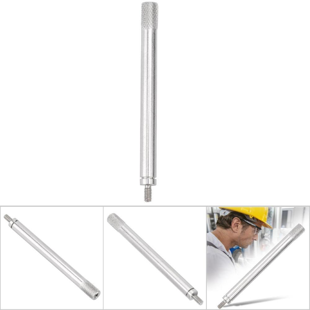6PCS M2.5 Thread Dial Indicator Extension Rod 5mm Diameter Stainless Steel Digital Indicator Stem 30mm to 150mm