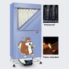 2300w Household LED Clothes Dryers Quick Drying Mute Clothes Dryer Wardrobe Portable Warm Air Clothes Dryer With Remote Control 2300W