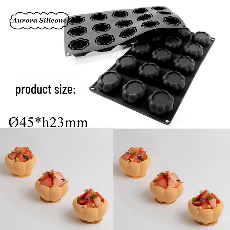 Силиконовая форма Qunrong «Маленький цветок» для мусса