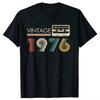 New Vintage1984 1980 1977 1978 1979 1986 1982 1986 1983 1981 1982 1976 Limited Edition Cassette Birthday Gift 1988 T Shirts