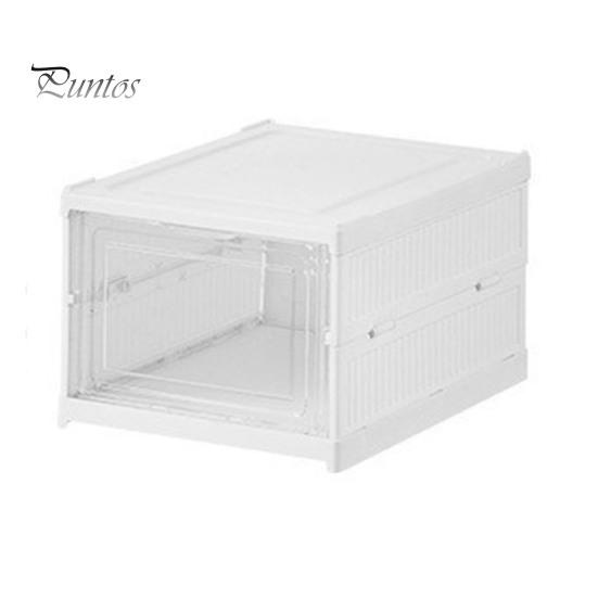 

Прозрачная коробка для обуви с видимой дверью, большая вместимость, пылезащитный, складной, штабелируемый контейнер для хранения обуви на высоких каблуках Single Layer