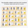 Cards Fraction Educational Fraction Learning Cards Tiles Set For Elementary Students Math Manipulatives With Circles Percentages