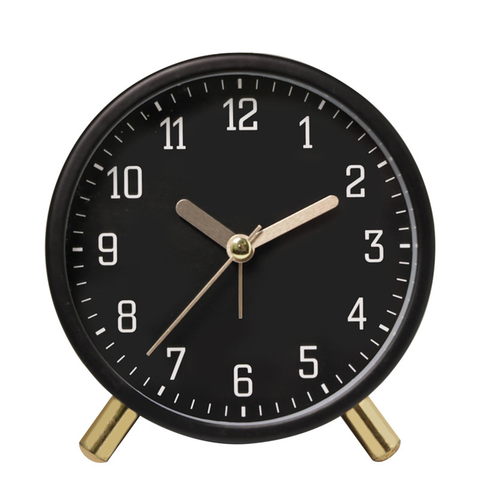 

1PC Bedside Clock User-Friendly Controls Black Electronic Clock Light Sleepers Peaceful Environment Creative Design чёрный