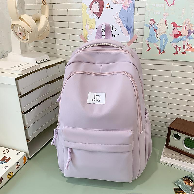 Middle School Student Schoolbag Women's Large Capacity College Style Backpack