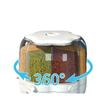 Japanese-Style Rotating Rice Storage Box - Large Capacity, Insect & Moisture-Proof Grain Container