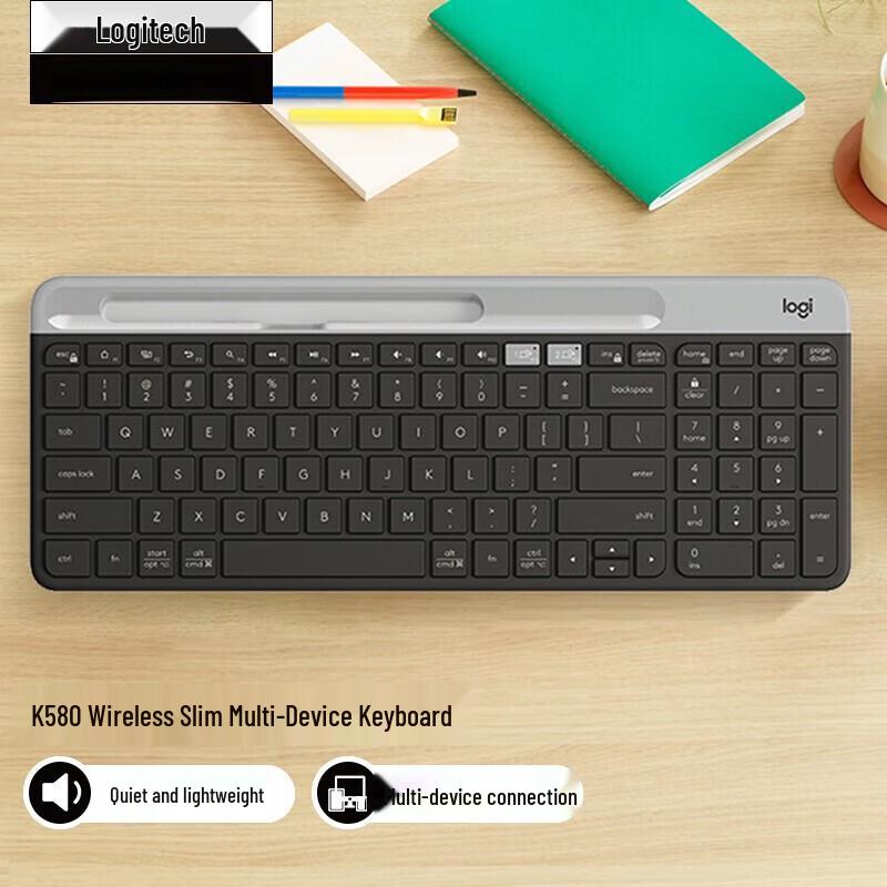 

Logitech K580 Slim Multi-Device Wireless Keyboard
