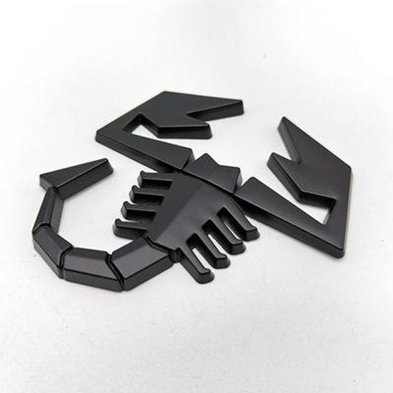 Fiat Abarth Scorpion Car Hood & Body Metal Sticker