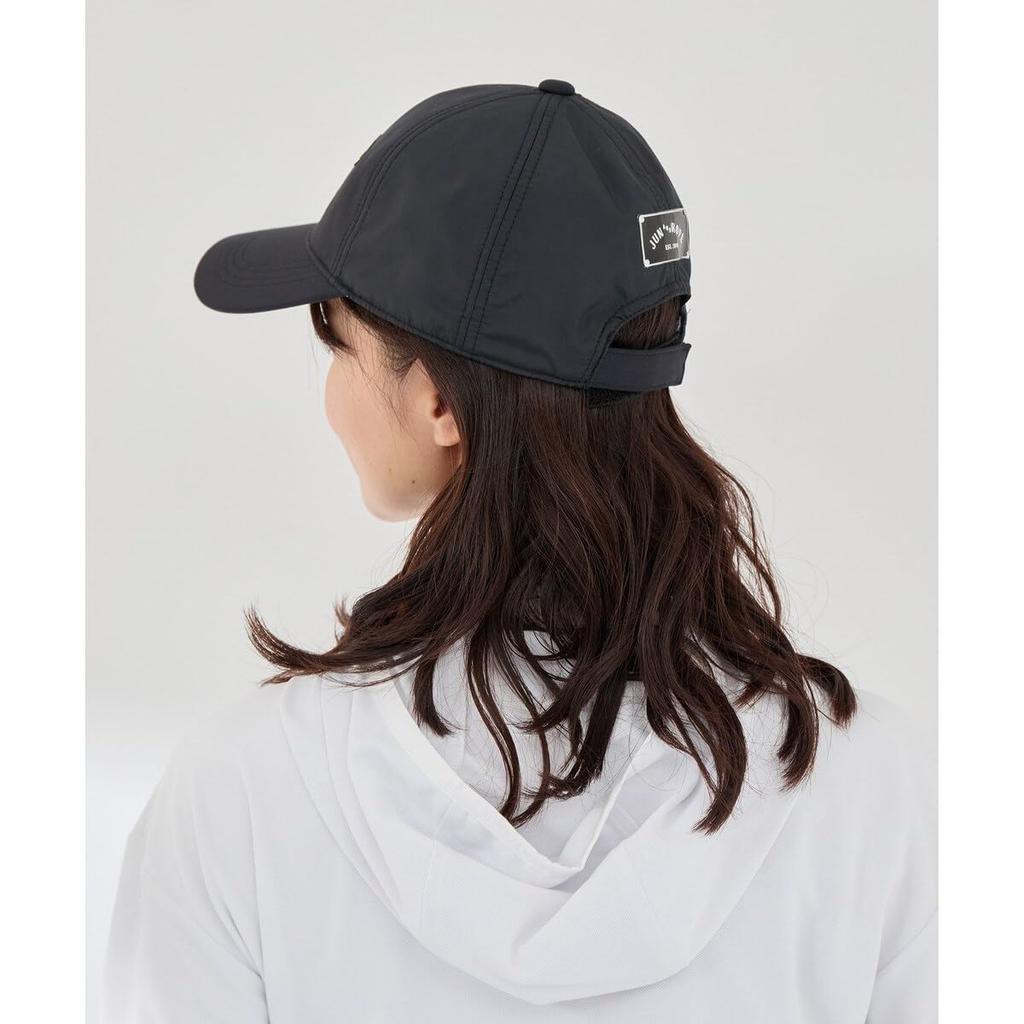 Jun Rope Cap Message Print Cap for Women ERU35050 White Main & (10)