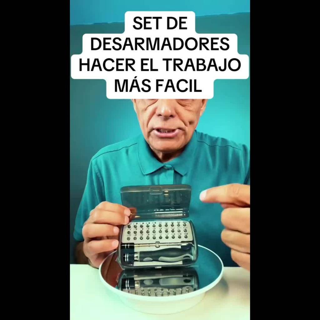 Magnetic Screwdriver Set with Case - 30 Bits Precision Repair Tool Kit,Screwdriver Tool for Watch, Phones, Laptop for Men & DIY Enthusiasts