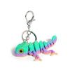 Cartoon 3D Printed Dragon Keychain Movable Joints Creative Backpack Decoration Accessories Unique Figurine Pendant Gifts