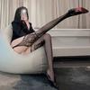 Gothic Dark Girl Long Sexy Fishnet Stockings Women Classical Design Harajuku Mesh Tights Lingerie Thigh High Garters Hosiery
